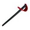 Aosekaa Fencing Foam Sword Training Aid for Beginners Practice for Adults Dueling Rapier, Red view 1