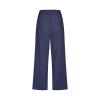 Linen Capris for Women Casual Loose Wide Leg Capris with Pockets Summer Elastic High Waisted Cropped Pants Linen Pants Women Petite Wide Leg Capri Pants Womens Capri Yoga Pants view 4