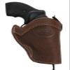 Barsony New Brown Leather Western Style Holster for Charter ARMS Chic Lady Left view 1