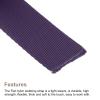 MECCANIXITY Nylon Webbing Strap Flat 1 Inch 10 Yards Dark Purple for DIY Repair, Backpack, Luggage-Rack, Crafts view 3