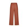 Linen Capri Pants for Women Casual Loose Wide Leg Capris with Pockets Summer Elastic High Waisted Cropped Pants Linen Pants Women Petite Wide Leg Trouser Pants Straight Leg Yoga Pants view 3