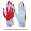 Stealth Padded Football Lineman Gloves  White, Battle College Lineman, Be a Villain Not a Joker with Padded Stealth Football Gloves with Padded Protection, Youth, Kids, Men, Boys, Small to XXL Sizes view 1