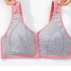Lmdudan 3Pack Front Button Bra Women Full Coverage Bralettes Underwear Everyday Sports Bras Breathable Comfort Wireless Bras view 3