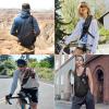 joinjoyque 19L Sling Backpack for Men, Crossbody Backpack | Travel Sling Bag with Bottle Holder | One Shoulder Backpack | One Strap Backpack | Hiking view 2