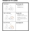 Kuat Piston Pro/Pro X Fender Strap Kit view 2