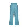 Linen Capri Pants for Women Casual Loose Wide Leg Capris with Pockets Summer Drawstring High Waisted Cropped Pants Linen Pants Women Petite Wide Leg Capri Pants Womens Capri Yoga Pants view 3