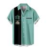 NineFit Basics Funny t Shirts for Men Mens Graphic T-Shirts Summer Big and Tall Short Sleeve Button Down Shirt Casual Athletic Tee Top Hawaiian Beach Shirt Golf Shirt Men XLT Mint Green XL view 1