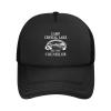 Byoblu 1980 Camp Crystal Lake Counselor Trucker Hat - Mesh Baseball Snapback Cap for Men Or Women Outdoors Black view 1