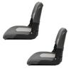 Boat Folding Fishing Seats 1061017-BLK | Black Gray (Pair) view 3