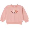 Gerber Baby Girls Toddler 2-Piece Fleece Sweatshirt and Jogger Set, Peach, 2T view 2