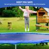14FT Universal Trampoline Pads, Round Replacement Trampoline, Weatherproof Spring Cover, Safety Pad Trampoline, PVC & PE Foam Protection view 3