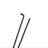 QUYNAGER 13G Diameter 2.3mm Length 102-256mm spokes #45 Steel + nipples 10 pcs/lot (Color : 102MM), QUYANG002 view 3