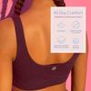 Bleuet Aster Tank Bra, Girls Reversible First Bra (Black-Grey, Size 10) view 3