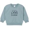 Gerber Baby Boys Toddler 2-Piece Fleece Sweatshirt and Jogger Set, Medium Blue, 4T view 2
