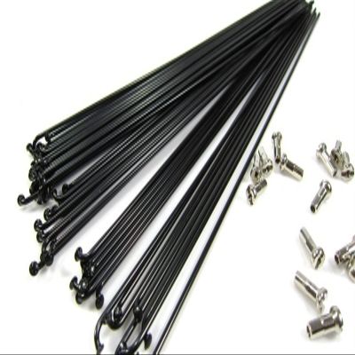 XBLYDXS Mountain Highway Vehicle Stainless Steel Channel No. 14 Spoke with Copper Hat 170-300mm 36pcs