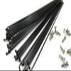 XBLYDXS Mountain Highway Vehicle Stainless Steel Channel No. 14 Spoke with Copper Hat 170-300mm 36pcs view 1