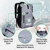 COR Surf Waterproof Dry Bag Backpack with Padded Laptop Sleeve Heavy Duty Roll-Top Pack (Dark Blue, 25L) view 3