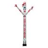 Sporticulture NCAA Ohio State Buckeyes Football Wacky Waving Inflatable Tube Guy with LED Lights & Built-in Blower Air Wacky Dancers Inflatable Tube Man Crazy Sports Fan Outdoor Party Decoration view 1