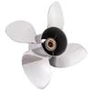 Rareelectrical New 15-35 Hp 14 Tooth Propeller Compatible with Johnson/Evinrude 2 Cyl 2 Stroke 14 Spline 25 1985 1986 1987 1988 1989 1990 1991 1992 1993 1994 1995 1996 1997 1998 1999 2000 2001 2002 view 1