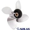 Rareelectrical New 15-35 Hp 14 Tooth Propeller Compatible with Johnson/Evinrude 2 Cyl 2 Stroke 14 Spline 25 1985 1986 1987 1988 1989 1990 1991 1992 1993 1994 1995 1996 1997 1998 1999 2000 2001 2002 view 2