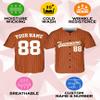 Custom Stripe Baseball Jerseys - Personalized Pinstripe Softball Shirts for Men, Women, Boys, and Girls - Customized Team Uniforms for Sports Fans, Teams, Events, Gifts - Add Your Name, Number, Logo view 4