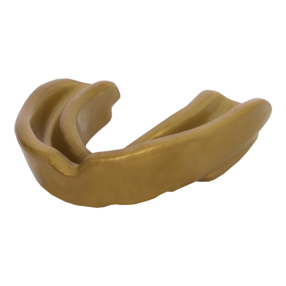 BFS IMPEX Mouth Guard Sports for Adults Best for Teeth,MMA Mouth Guard with Case for Boxing,Karate,Rugby,Football MouthGuard (Golden)