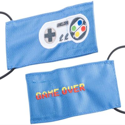 Evike Airsoft - Tactical Airsoft Cover w/Bungee Cord (Model: Regular/Game Over/Blue)
