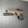 Hammy3DPrints Mount for FN 509 Series - GallowTech | Pistol Holder Handgun Storage Rack (Facing Left) view 2