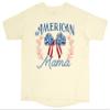 Simply Southern - Women's Boxy Short Sleeve T-Shirt - American Mama - X-Small-Small view 1