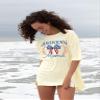 Simply Southern - Women's Boxy Short Sleeve T-Shirt - American Mama - X-Small-Small view 3