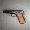 Hammy3DPrints Mount for CZ 75/85 / P01 / P10 / PCR / SP01 / Shadow - GallowTech | Pistol Holder Handgun Storage Rack (Facing Right) view 3