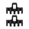 2Pcs Badminton Stringing Racquet Load Spreader Badminton Tennis Racquet Pulling Machine Threading Accessories High Loaded Spreader Protector Tool Badminton Racket Machine Tool (Black) view 1