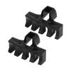 2Pcs Badminton Stringing Racquet Load Spreader Badminton Tennis Racquet Pulling Machine Threading Accessories High Loaded Spreader Protector Tool Badminton Racket Machine Tool (Black) view 3