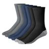Hanes Men's Crew Socks, Double Tough Max Cushion Socks, Moisture-Wicking Socks, 12-Pairs view 1