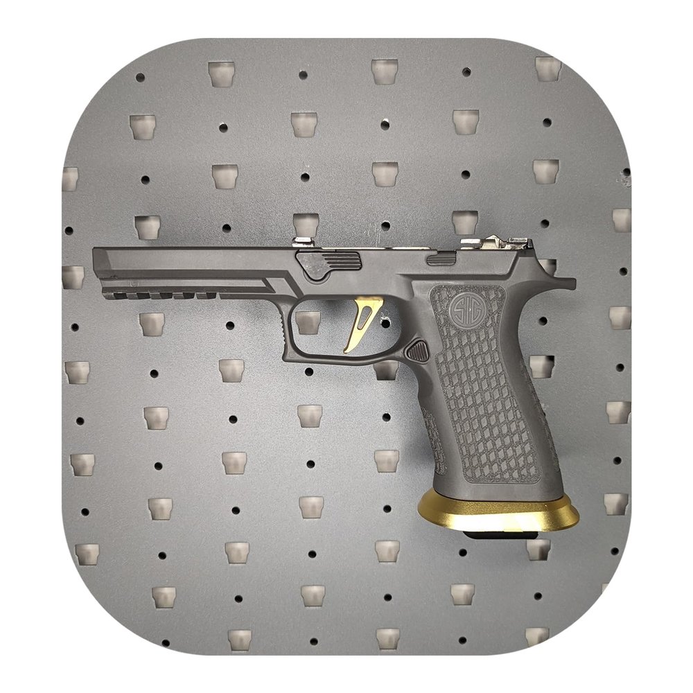 Hammy3DPrints Mount for Sig P320 - GallowTech | Pistol Holder Handgun Storage Rack (Facing Right)
