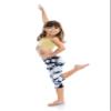 Kurve Girls' Underwear Crop Training Bra, Seamless Racerback Crop Top, UV Protective Fabric UPF 50+ (Made with Love in The USA), Pale Yellow, Medium/Large (Ages 9-14) view 3