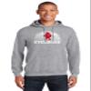 CornBorn Iowa State Cyclones Sweatshirt - Hooded Fleece Iowa State Basketball with Cy - Gray - Small view 3