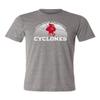 CornBorn Iowa State Tshirt - Premium Tri-Blend Iowa State Basketball with Cy - Gray - XL view 1