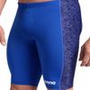 ARENA Performance Men's Abstract Tiles Swim Jammer MaxLife Athletic Practice Knee-Length Swimsuit Short Competitive Training Bathing Suit, Royal/Team Royal, US Size 18 view 3