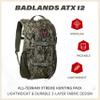 Badlands ATX 12 Hunting Pack - All-Terrain Xtreme Tactical Backpack, Lightweight, Water Resistant, Approach GT view 2