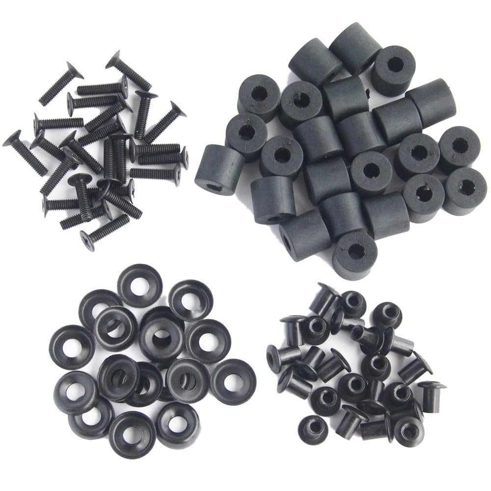 24 Sets Extended Axis Lock Screws Fit for Kydex Knife Sheath