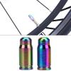 Metal Nozzle Vae Caps, Bike Vae Cap, Tyre Vae Dust Caps for Motorbike, Motain Road Bike Inner Tube Gas Nozzle(Dazzle Color) view 4