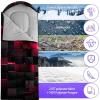 Sleeping Bags for Adults and Kids3D Printing Camping Sleeping Bag for Girls Boys Lightweight Waterproof Cold/Warm 3-SeasonOutdoor Travel with Compression Bags view 4
