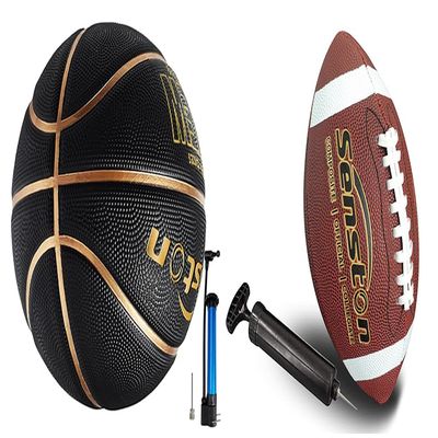 Senston Basketball Size 7 & Football Size 9