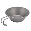 flexman Portable Dinnerware, Ultralight Camping Picnic Bowl with Folding Handle, Camping Cookware for Traveling, Picnic, Hiking view 1