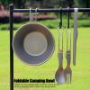 flexman Portable Dinnerware, Ultralight Camping Picnic Bowl with Folding Handle, Camping Cookware for Traveling, Picnic, Hiking view 2