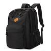 ZORFIN 26L Black Backpack for College, and Travel: Water Resistant Bookbag view 1