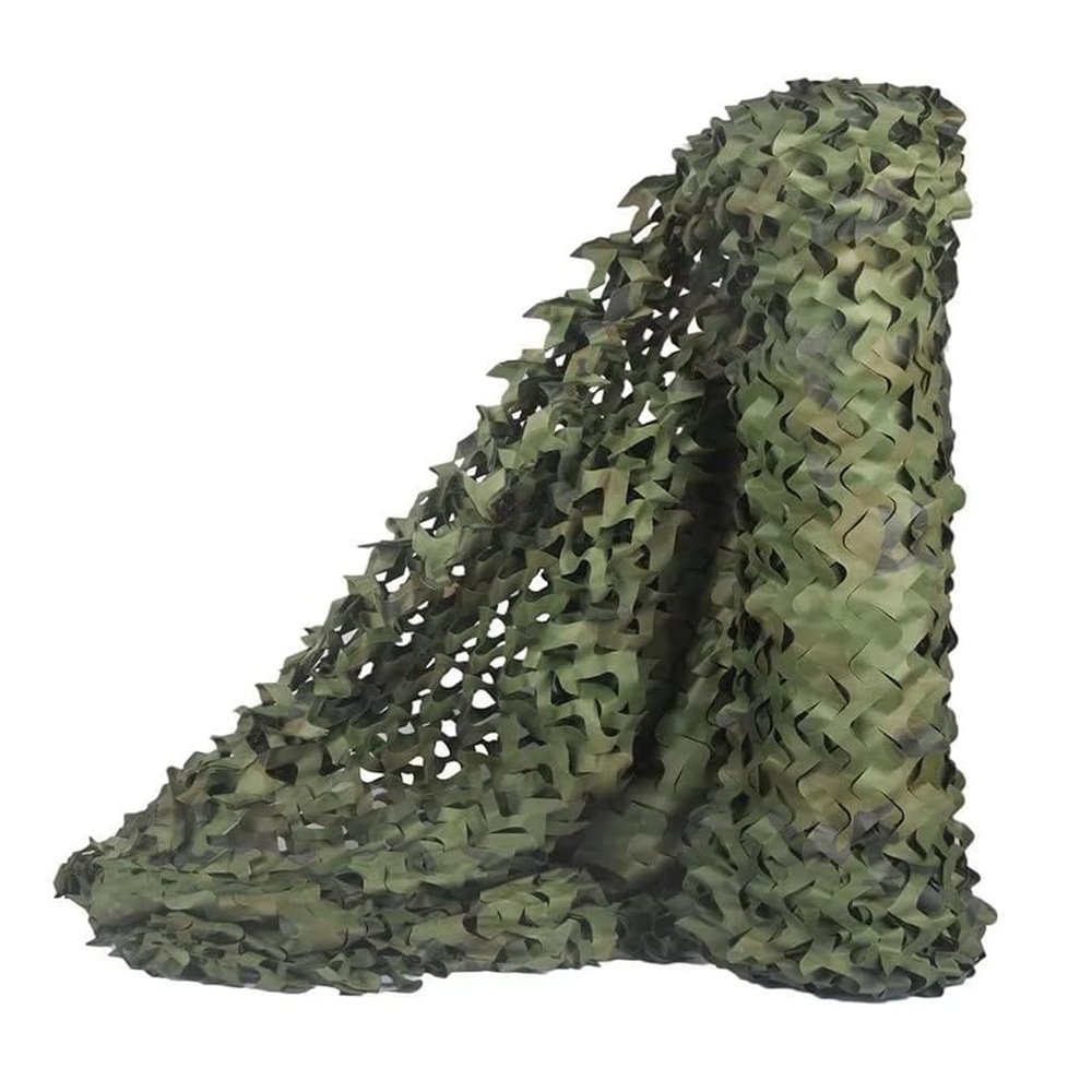Coolpleasant Camo Netting Camouflage Net Oxford Cloth Garden Camouflage Netting for Sunshade Outdoor Camping Party Decoration(Size:10x10m)