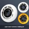 ZYANLING Roller Skate Wheels Outdoor/Indoor 4 Pack 72MM/76MM/80MM 92A/95A Inline Roller Skate Wheels Skating Wheels Replacement view 3