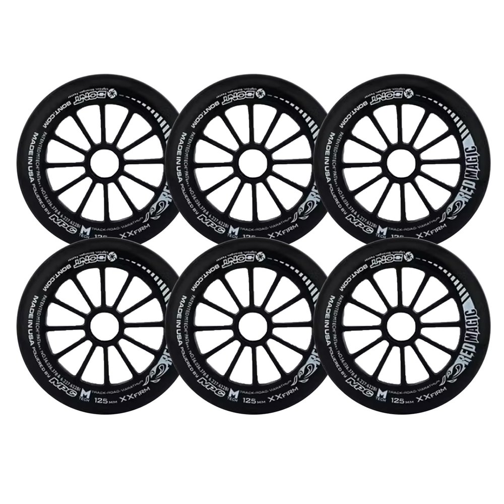 ZYANLING Roller Skate Wheels Outdoor/Indoor 6/8 Pack 125mm 85A Inline Roller Skate Wheels Racing Wheel Replacement